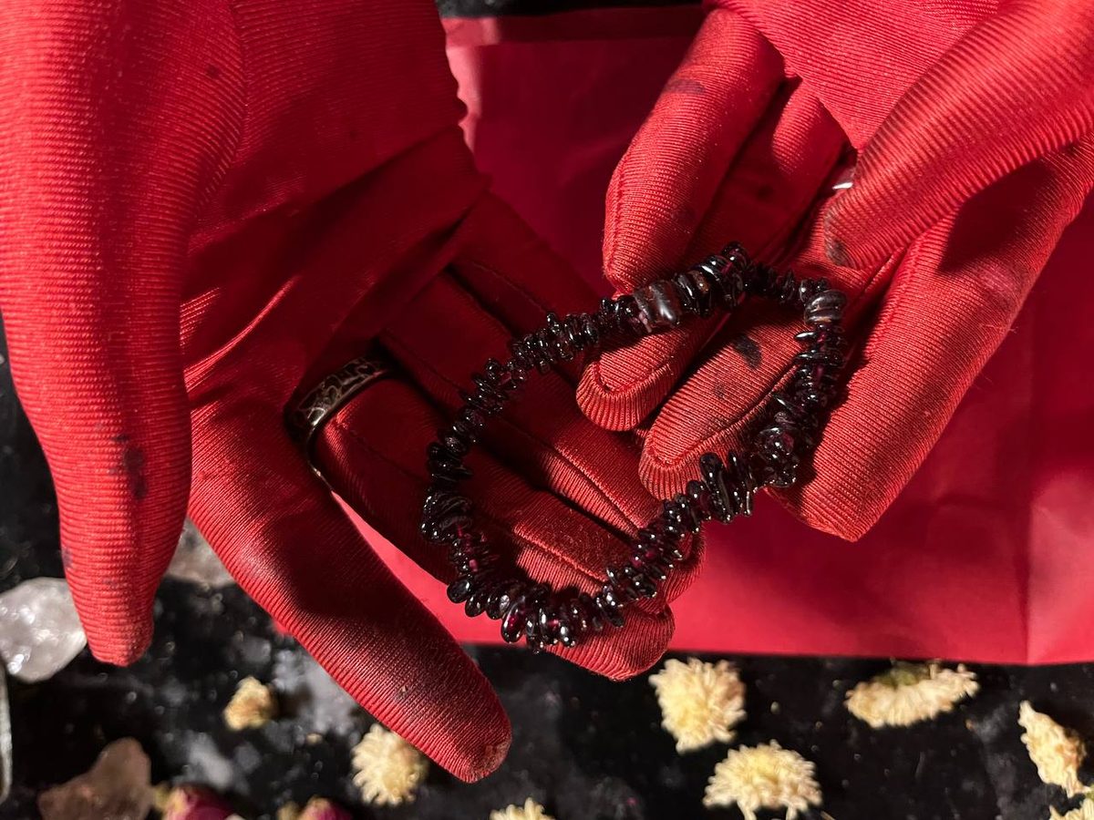 Granat-Armband — Artefakt der Rückführung und Leidenschaft — Foto 3 von 6